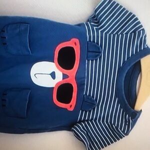 Sunglasses kids romper shortie